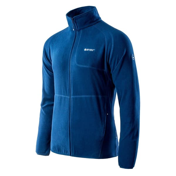 Hi-tec Full Dragkedja Fleece Camolin Blå M Man