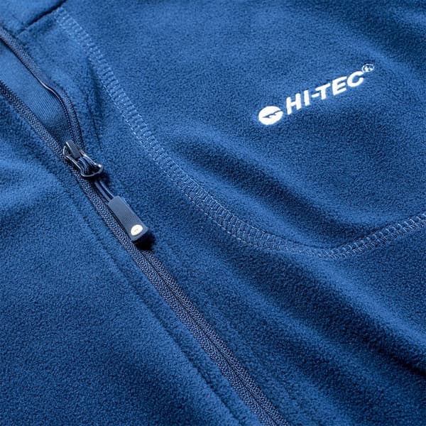 Hi-tec Full Dragkedja Fleece Camolin Blå M Man