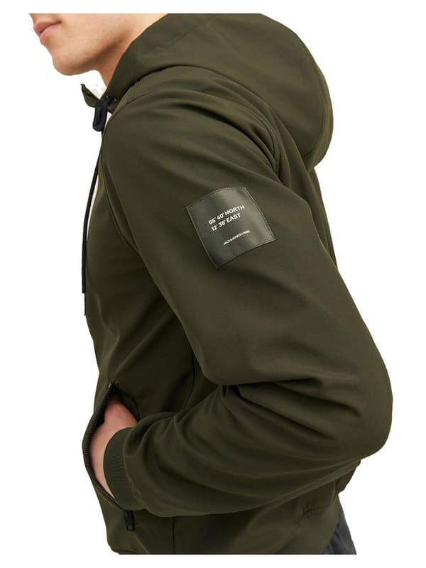 Jack & Jones Letvægtsjakke Basic Grøn S Mand