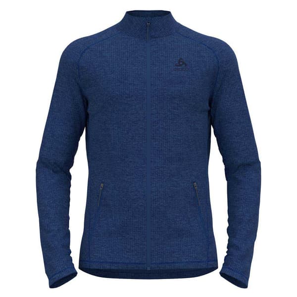 Odlo Fli Fleece Med Hel Dragkedja Blå XL Man