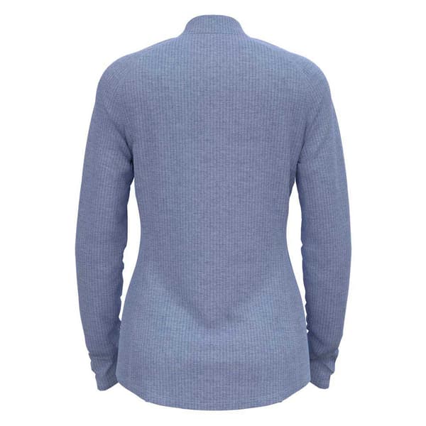 Odlo Täysin Vetoketjullinen Fleece Fli Sininen S Nainen