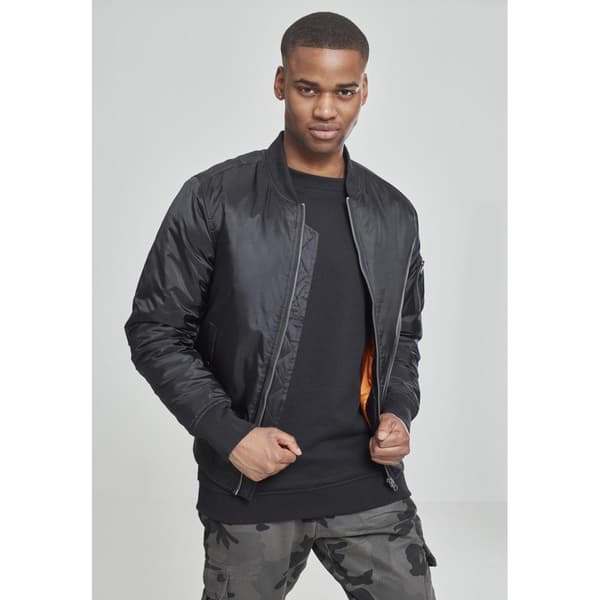 Urban Classics Basic Jacka Svart 3XL Man