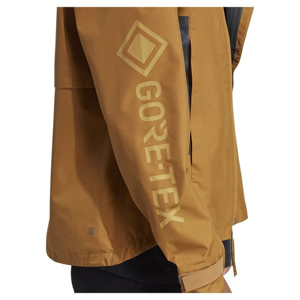 Adidas Jakke Myshelter Goretex Brun L Mand