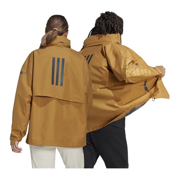 Adidas Jakke Myshelter Goretex Brun L Mand