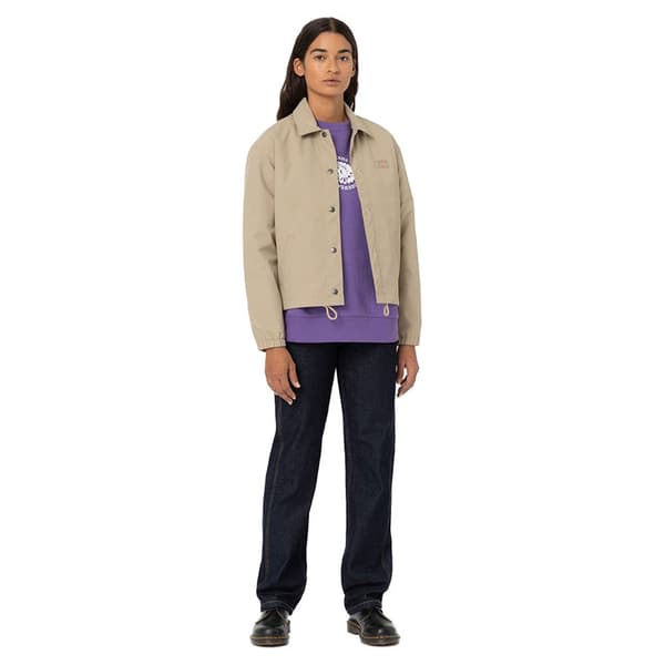 Dickies Takki Oakport Cropped Coach Vihreä M Nainen