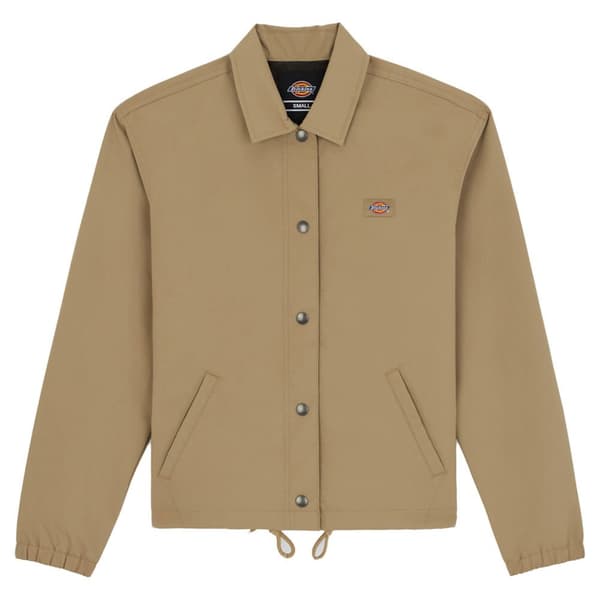 Dickies Takki Oakport Cropped Coach Vihreä M Nainen