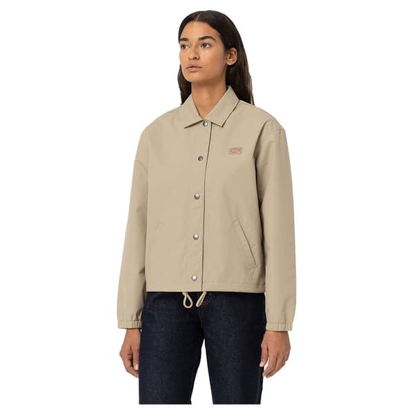 Dickies Takki Oakport Cropped Coach Vihreä M Nainen