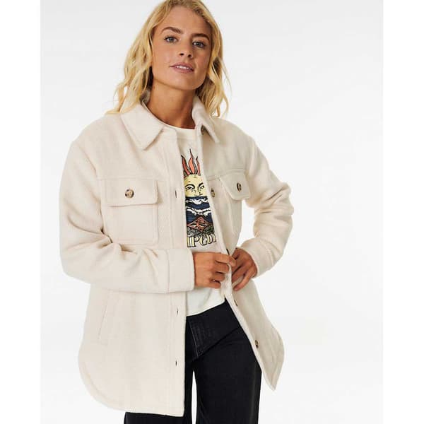 Rip Curl Jakke Premium Surf Beige L Kvinde