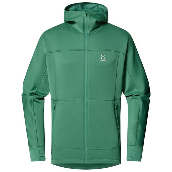 Haglofs Betula Fleece Med Fuld Lynlås Grøn S Mand