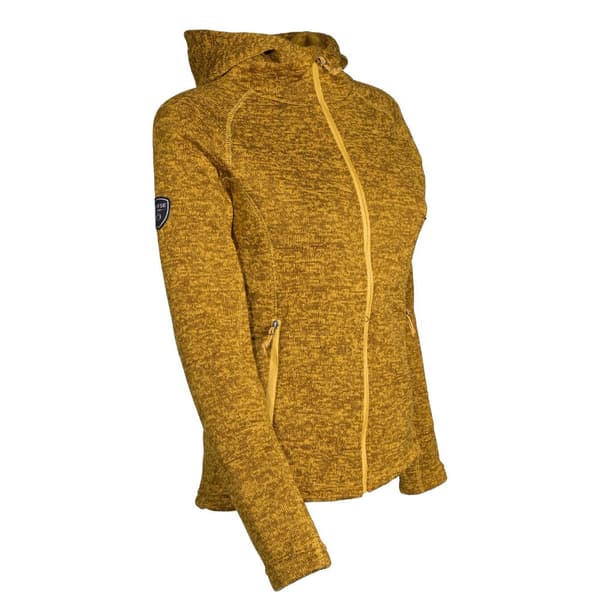 Lhotse Full Dragkedja Fleece Kayla Beige S Kvinna