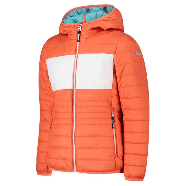Cmp Polstret Jakke 33z5185 Orange 10 Years Dreng
