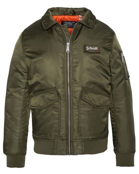 Jacka - perfecto - bomber Schott nyc - 210100B - Mixed Child Jacka