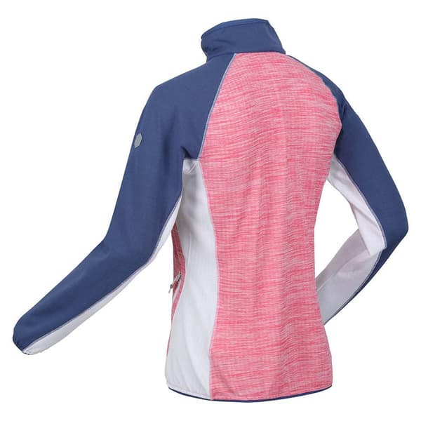 Regatta Fleece Med Fuld Lynlås Hepley Blå,Rosa 20 Kvinde