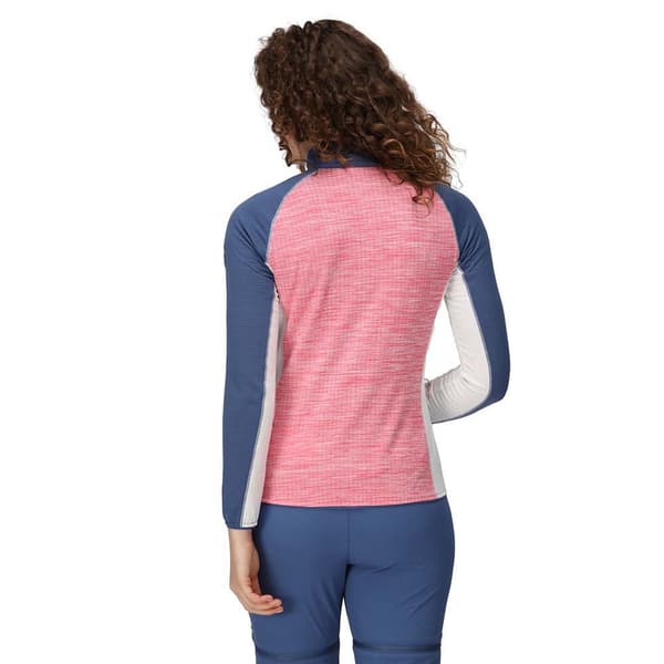 Regatta Fleece Med Fuld Lynlås Hepley Blå,Rosa 20 Kvinde