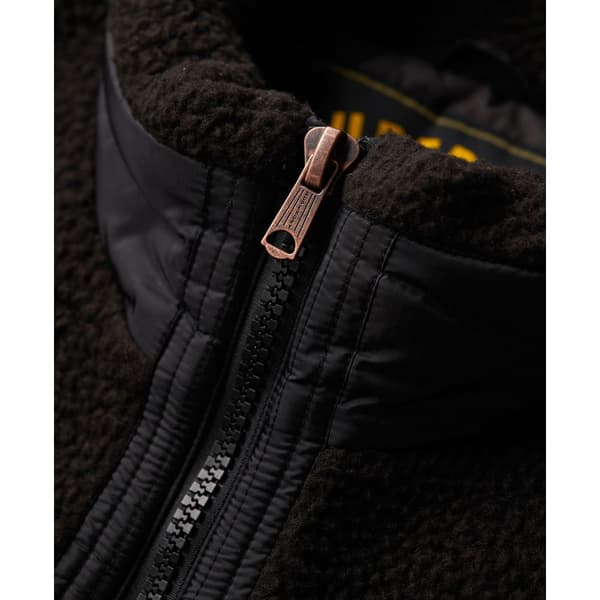 Superdry Jacka Sherpa Quilted Hybrid Svart XL Man