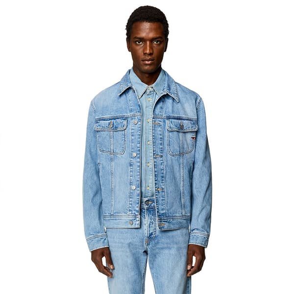Diesel Denimjakke Barcy Blå L Mand