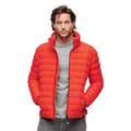 Miniatyrbild 1 av 6: Superdry Vadderad Jacka Fuji Print Orange S Man