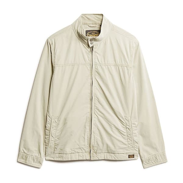 Superdry Lättviktsjacka Classic Harrington Beige L Man