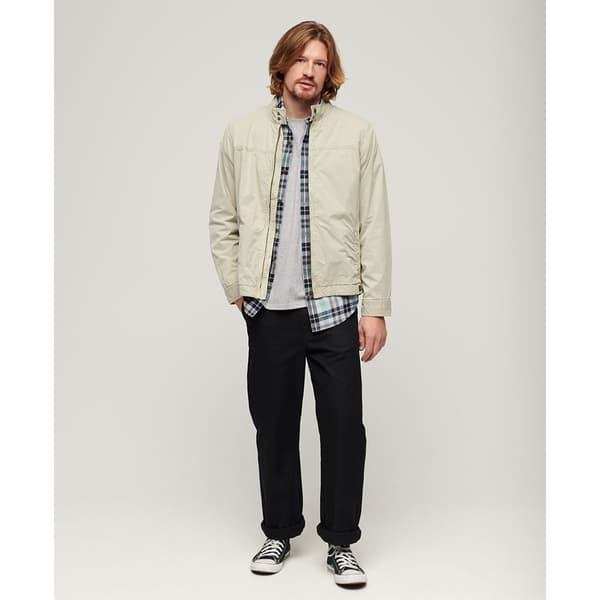 Superdry Lättviktsjacka Classic Harrington Beige L Man