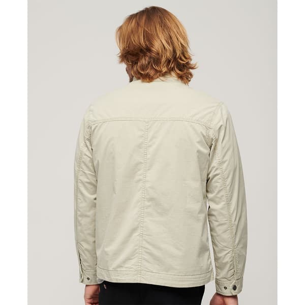 Superdry Lättviktsjacka Classic Harrington Beige L Man