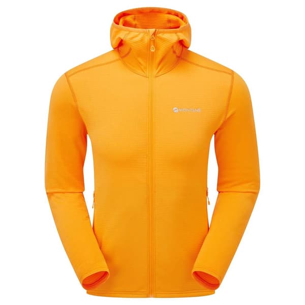 Montane Protium Lite Fleecejakke Med Hætte Orange M Mand