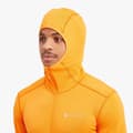 Miniatyrbillede 7 af 8: Montane Protium Lite Fleecejakke Med Hætte Orange M Mand