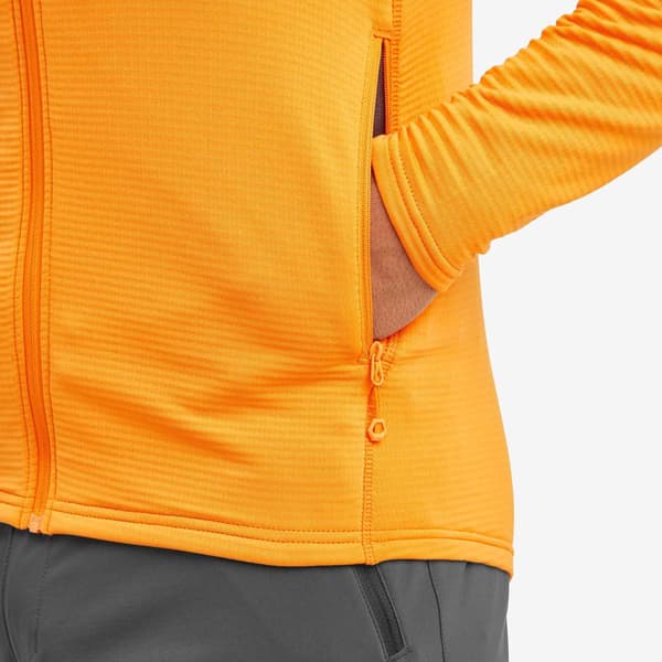 Montane Protium Lite Fleecejakke Med Hætte Orange M Mand