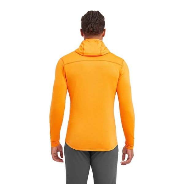 Montane Protium Lite Fleecejakke Med Hætte Orange M Mand