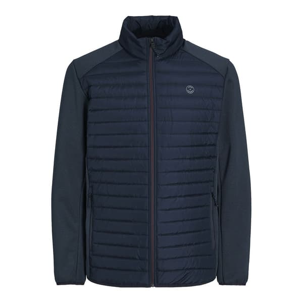 Jack & Jones Jakke Multi Quilted Collar Plus Blå 5XL Mand
