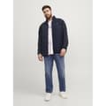 Miniatyrbillede 5 af 7: Jack & Jones Jakke Multi Quilted Collar Plus Blå 5XL Mand