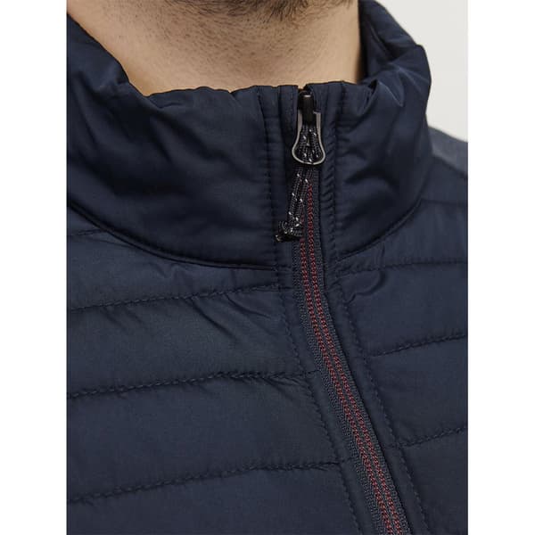 Jack & Jones Jakke Multi Quilted Collar Plus Blå 5XL Mand