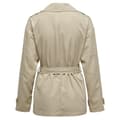Miniatyrbild 4 av 7: Only Trenchcoat Line Short Beige XL Kvinna