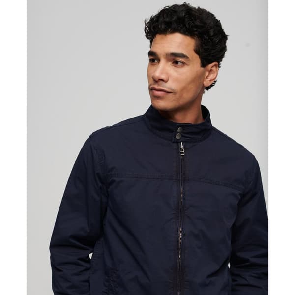 Superdry Lättviktsjacka Classic Harrington Blå XL Man