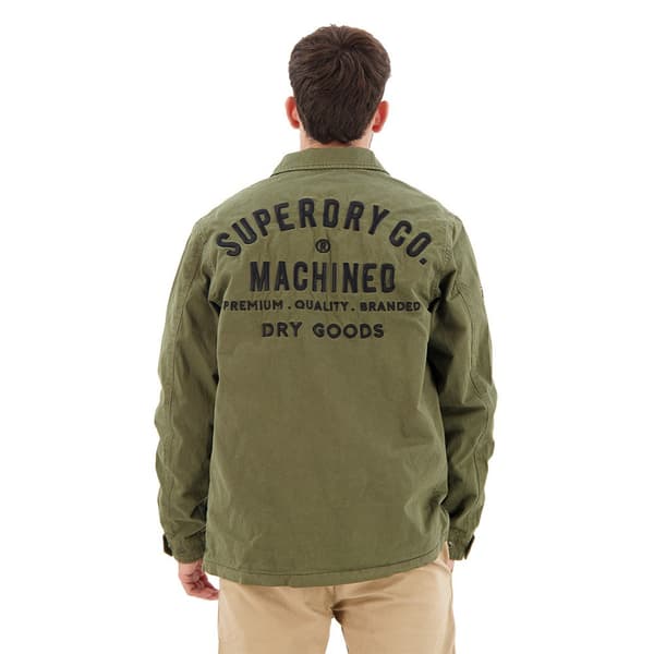 Superdry Jacka Military M65 Emb Grönt 2XL Man