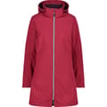 Miniatyrbillede 1 af 3: Cmp Frakke Longline Softshell 3a08326 Rød L Kvinde