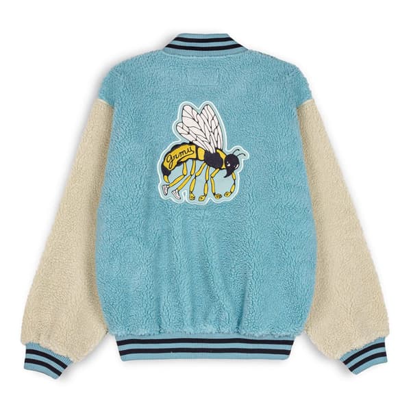 Grimey Bomberjacka Hive Sherpa Grönt S Man