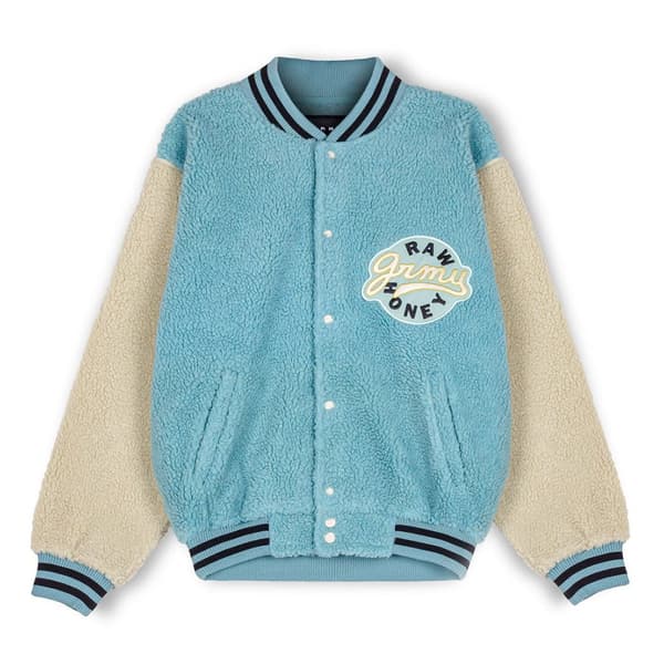 Grimey Bomberjacka Hive Sherpa Grönt S Man