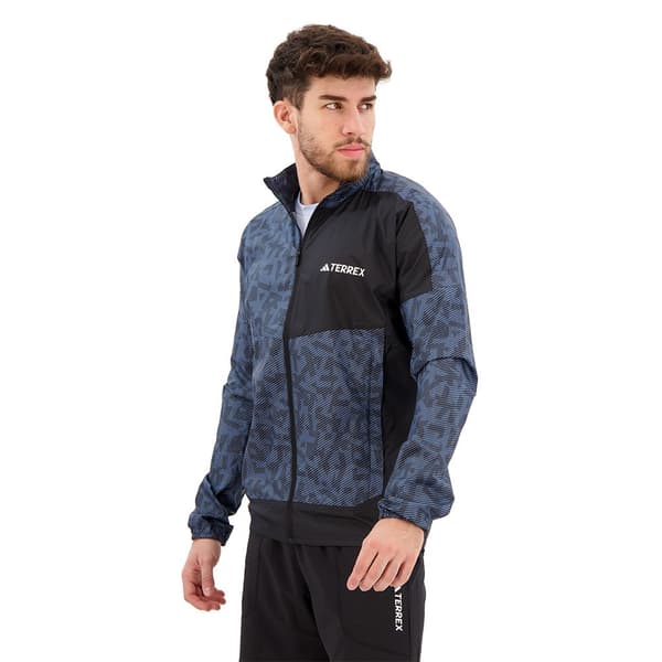 Adidas Jakke Terrex Trail Windbreaker Blå S Mand