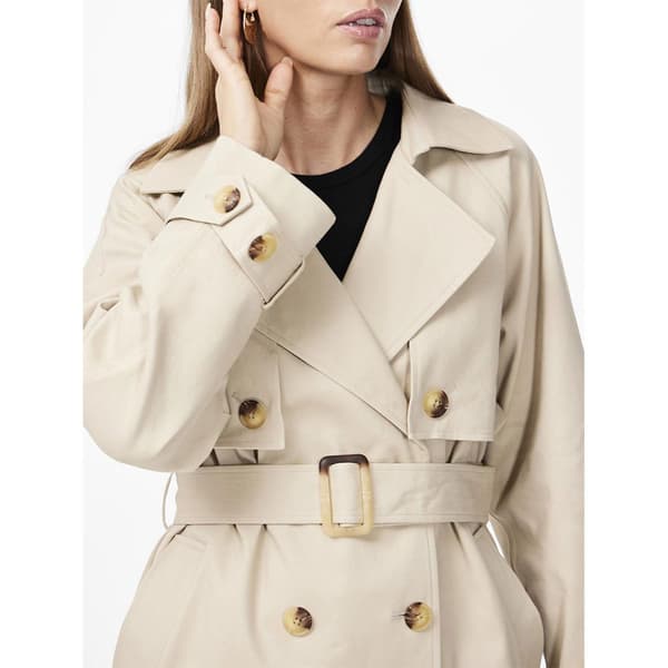 Yas Trenchcoat Teronimo Beige M Kvinna