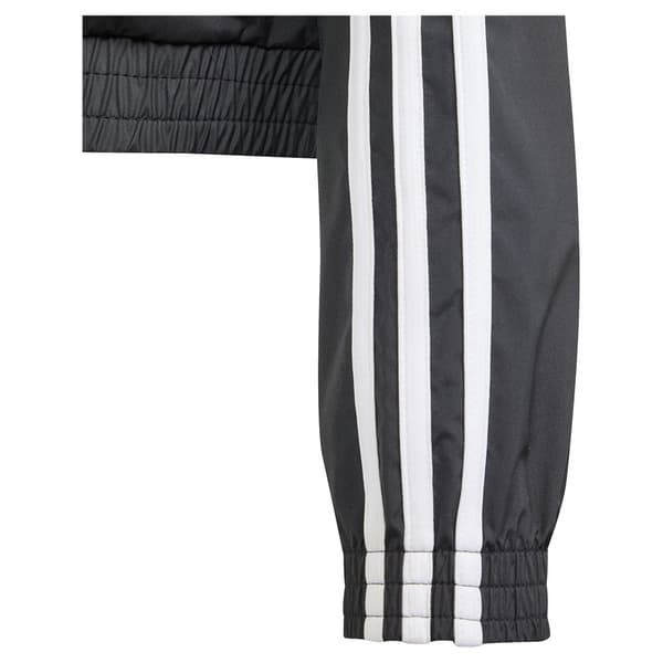 Adidas Stripes Jakke Train Essentials 3 Sort 7-8 Years Pige