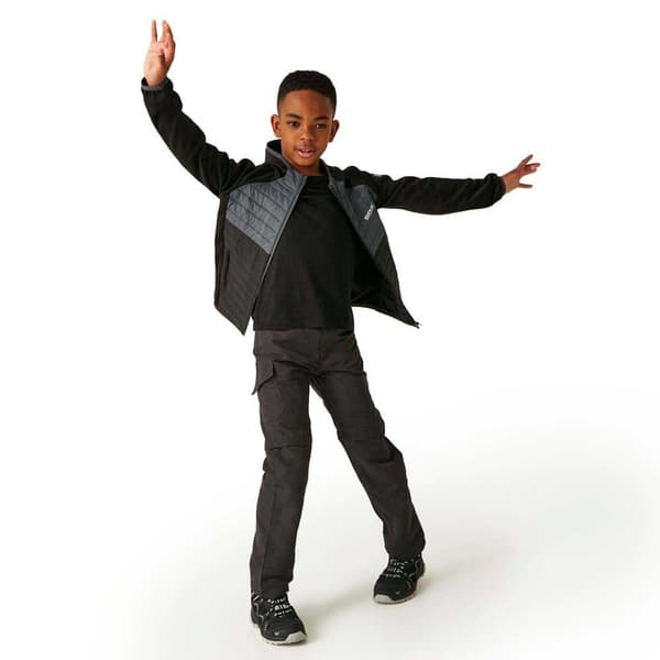 Regatta Jakke Kielder Hybrid Viii Sort 7-8 Years Dreng