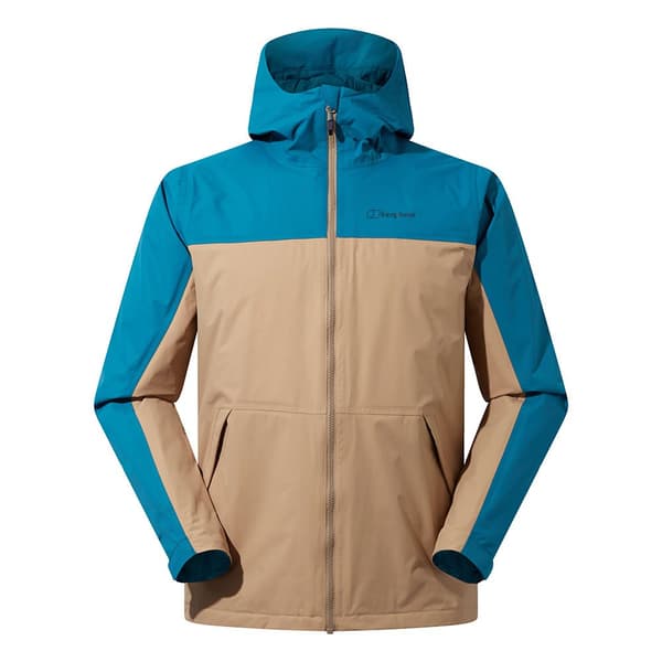 Berghaus Jakke Deluge Pro 2.0 Beige,Blå 2XL Mand