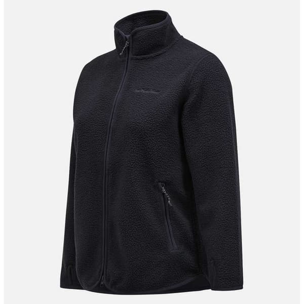 Peak Performance Pile Fleece Svart L Kvinna