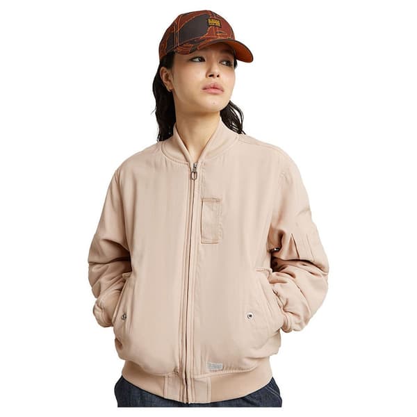 G-star Bomberjacka D24258-d522 Beige L Kvinna