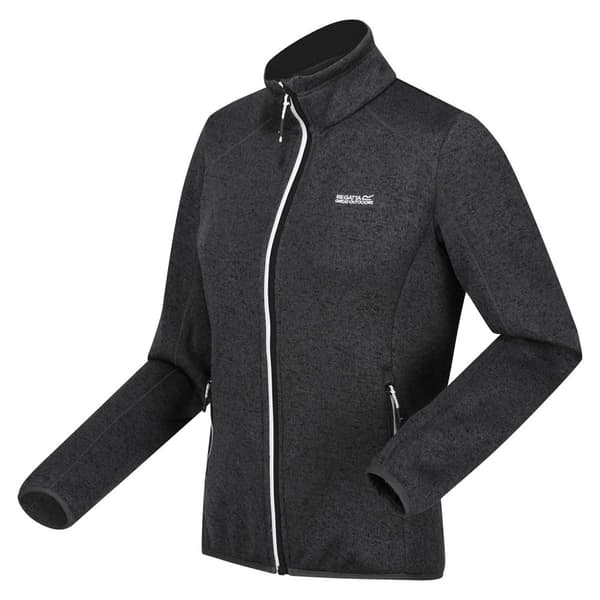 Regatta Newhill Vetoketjullinen Fleecetakki Musta 12 Nainen