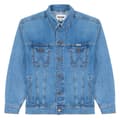 Miniatyrbillede 1 af 2: Wrangler Anti Fit Relaxed Denimjakke Blå 2XL Mand