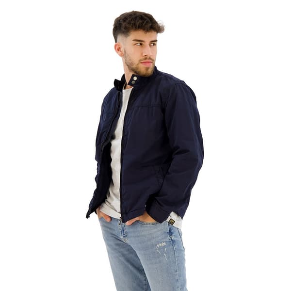 Superdry Classic Harrington Jacka Blå 3XL Man