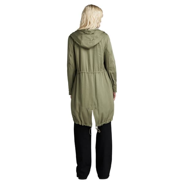 G-star Parkas Fluid Fishtail Grönt S Kvinna