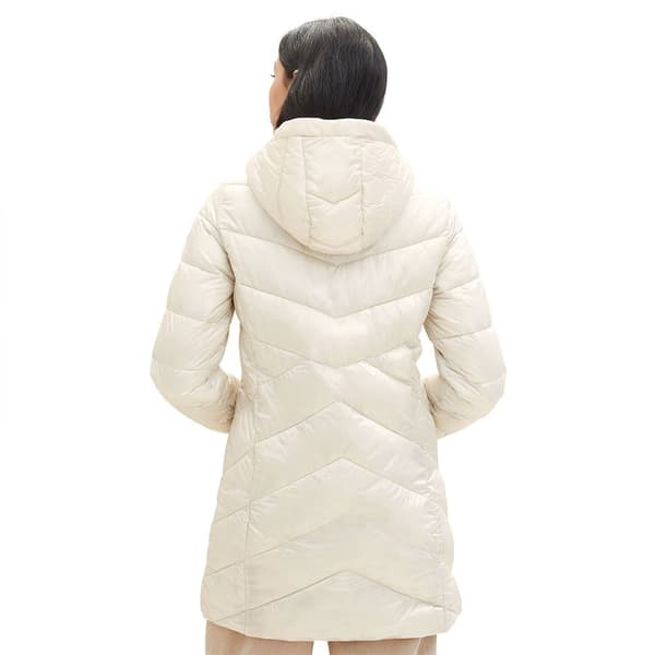 Tom Tailor Takki Hooded Lightweight Beige L Nainen