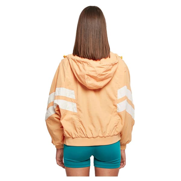 Urban Classics Crinkle Batwing Jakke Orange 2XL Kvinde